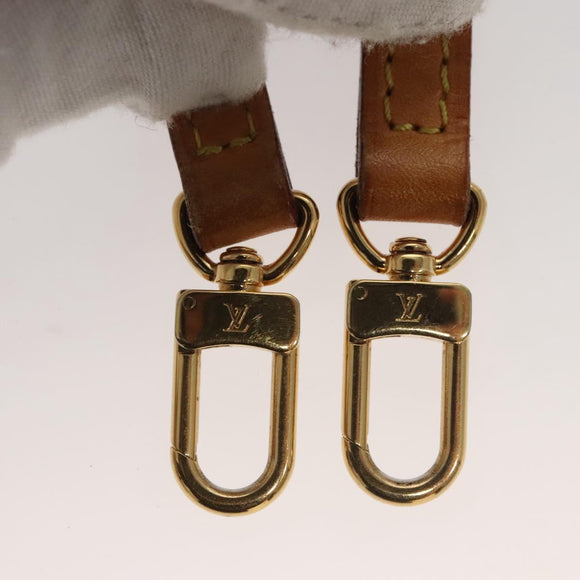 LOUIS VUITTON Vernis Pochette Accessoires Pouch Rose Velours M91575 Auth 117712