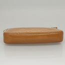 LOUIS VUITTON Vernis Pochette Accessoires Pouch Rose Velours M91575 Auth 117712-6