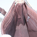 BURBERRY Nova Check Hand Bag Canvas Beige Brown Auth 117714-18