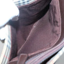 BURBERRY Nova Check Hand Bag Canvas Beige Brown Auth 117714-22