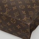 LOUIS VUITTON Monogram Sac Plat Hand Bag M51140 LV Auth 117717-9