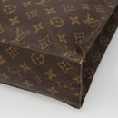 LOUIS VUITTON Monogram Sac Plat Hand Bag M51140 LV Auth 117717-15