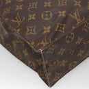 LOUIS VUITTON Monogram Sac Plat Hand Bag M51140 LV Auth 117717-16