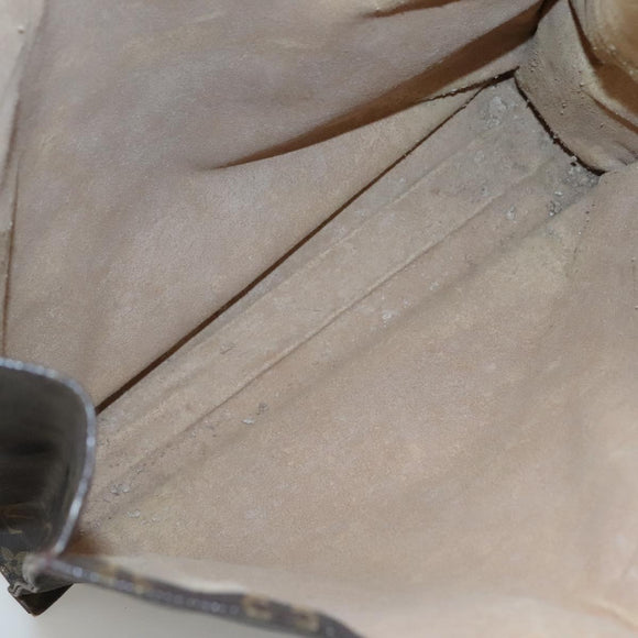 LOUIS VUITTON Monogram Sac Plat Hand Bag M51140 LV Auth 117717