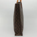 LOUIS VUITTON Monogram Sac Plat Hand Bag M51140 LV Auth 117717-3