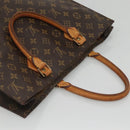 LOUIS VUITTON Monogram Sac Plat Hand Bag M51140 LV Auth 117717-6