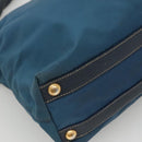 PRADA Shoulder Bag Nylon Blue Auth 117720-16