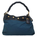 PRADA Shoulder Bag Nylon Blue Auth 117720-13