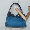 PRADA Shoulder Bag Nylon Blue Auth 117720-22