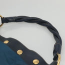 PRADA Shoulder Bag Nylon Blue Auth 117720-8