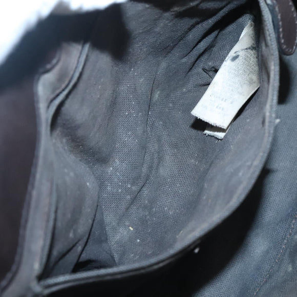 BURBERRY Nova Check Hand Bag PVC Leather 2way Beige Brown Auth 117724