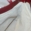 BURBERRY Nova Check Tote Bag PVC Beige Silver Auth 117740-19