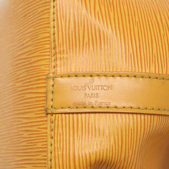 LOUIS VUITTON Epi Petit Noe Shoulder Bag Yellow M44109 LV Auth 117742