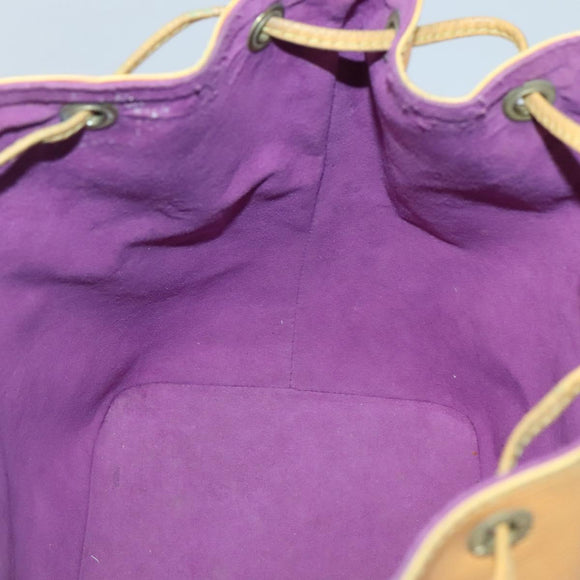 LOUIS VUITTON Epi Petit Noe Shoulder Bag Yellow M44109 LV Auth 117742