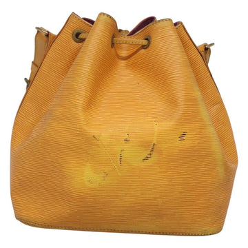 LOUIS VUITTON Epi Petit Noe Shoulder Bag Yellow M44109 LV Auth 117742 - 0