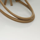 FENDI Zucchino Canvas Hand Bag Enamel Light Blue Gold Auth 117743-7