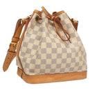 LOUIS VUITTON Damier Azur Noe BB Shoulder Bag N41220 LV Auth 117751-1