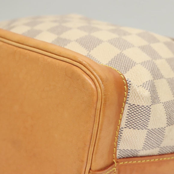 LOUIS VUITTON Damier Azur Noe BB Shoulder Bag N41220 LV Auth 117751