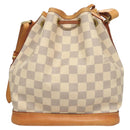 LOUIS VUITTON Damier Azur Noe BB Shoulder Bag N41220 LV Auth 117751-2