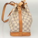 LOUIS VUITTON Damier Azur Noe BB Shoulder Bag N41220 LV Auth 117751-3