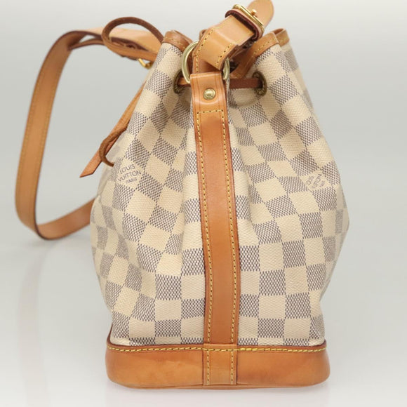 LOUIS VUITTON Damier Azur Noe BB Shoulder Bag N41220 LV Auth 117751