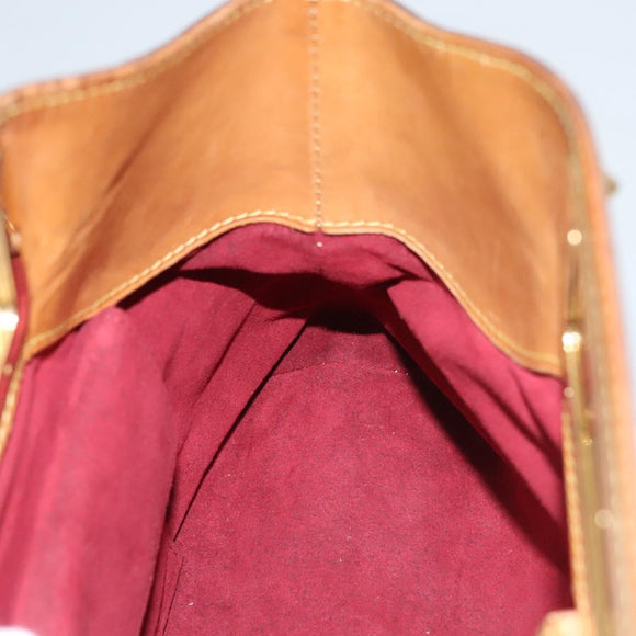 LOUIS VUITTON Monogram Multicolor Judy MM Hand Bag 2Way White M40255 Auth 117752