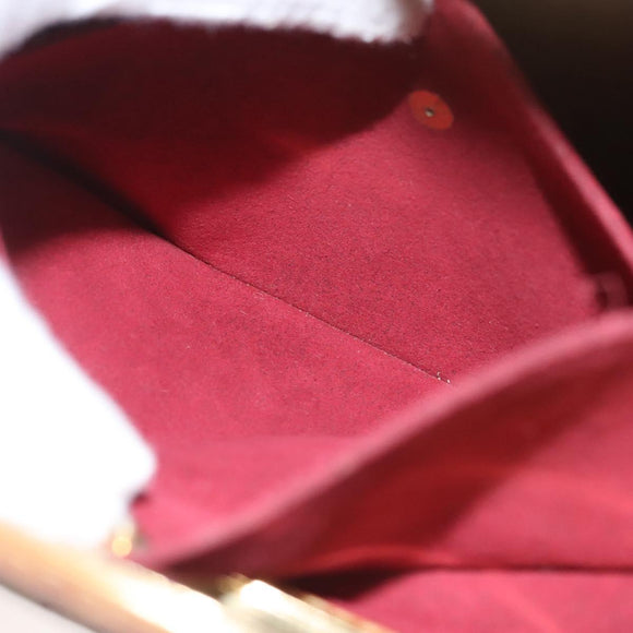 LOUIS VUITTON Monogram Multicolor Judy MM Hand Bag 2Way White M40255 Auth 117752