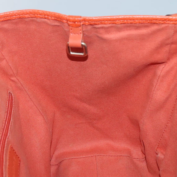 BURBERRY Nova Check Tote Bag PVC Leather Beige Brown Auth 117753