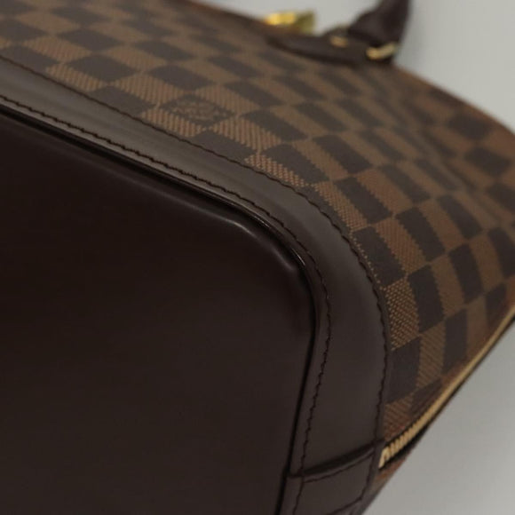 LOUIS VUITTON Damier Ebene Alma Hand Bag N51131 LV Auth 117754AM