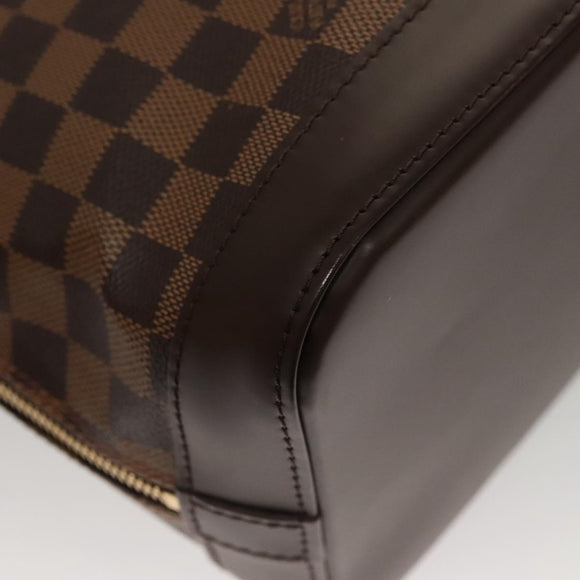 LOUIS VUITTON Damier Ebene Alma Hand Bag N51131 LV Auth 117754AM