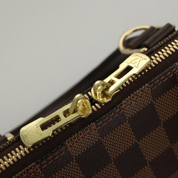 LOUIS VUITTON Damier Ebene Alma Hand Bag N51131 LV Auth 117754AM