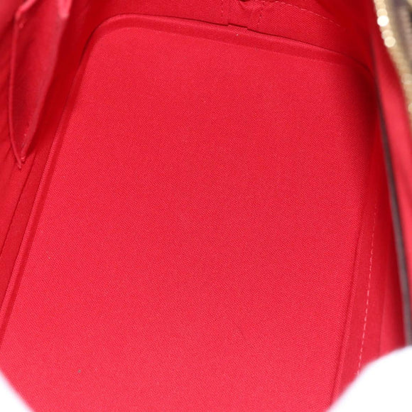 LOUIS VUITTON Damier Ebene Alma Hand Bag N51131 LV Auth 117754AM