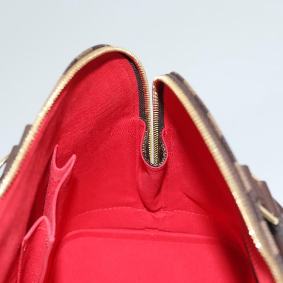 LOUIS VUITTON Damier Ebene Alma Hand Bag N51131 LV Auth 117754AM