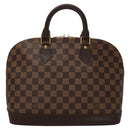 LOUIS VUITTON Damier Ebene Alma Hand Bag N51131 LV Auth 117754AM-13