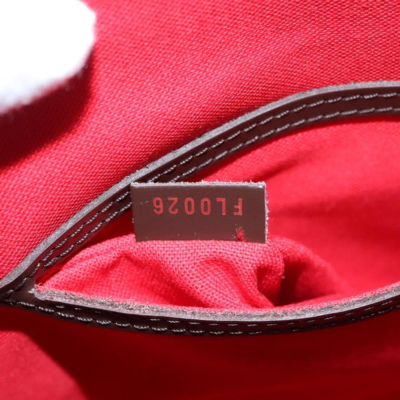 LOUIS VUITTON Damier Ebene Alma Hand Bag N51131 LV Auth 117754AM