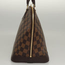 LOUIS VUITTON Damier Ebene Alma Hand Bag N51131 LV Auth 117754AM-3