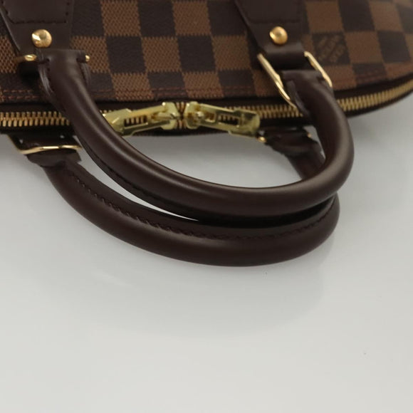 LOUIS VUITTON Damier Ebene Alma Hand Bag N51131 LV Auth 117754AM