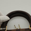 LOUIS VUITTON Damier Ebene Alma Hand Bag N51131 LV Auth 117754AM-8