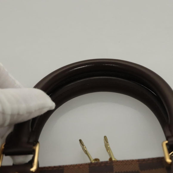 LOUIS VUITTON Damier Ebene Alma Hand Bag N51131 LV Auth 117754AM