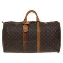 LOUIS VUITTON Monogram Keepall 60 Boston Bag M41422 LV Auth 117757-13