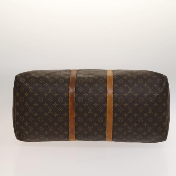 LOUIS VUITTON Monogram Keepall 60 Boston Bag M41422 LV Auth 117757