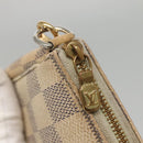 LOUIS VUITTON Damier Azur Mini Pochette Accessoires Pouch N63005 Auth 117763-18