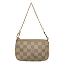 LOUIS VUITTON Damier Azur Mini Pochette Accessoires Pouch N63005 Auth 117763-13