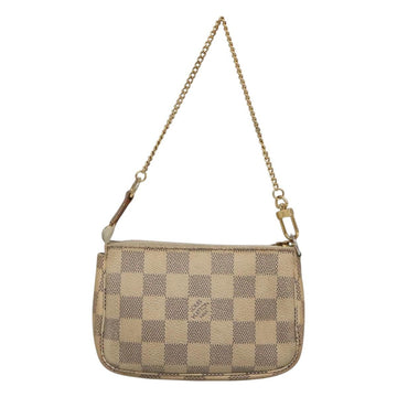 LOUIS VUITTON Damier Azur Mini Pochette Accessoires Pouch N63005 Auth 117763 - 0