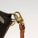 LOUIS VUITTON Monogram Graffiti Pochette Pouch White M92192 LV Auth 117771-16