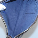 BURBERRY Nova Check Blue Label Shoulder Bag Canvas 2way Blue Auth 117772-11