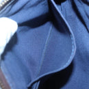 BURBERRY Nova Check Blue Label Shoulder Bag Canvas 2way Blue Auth 117772-21