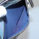 BURBERRY Nova Check Blue Label Shoulder Bag Canvas 2way Blue Auth 117772-12