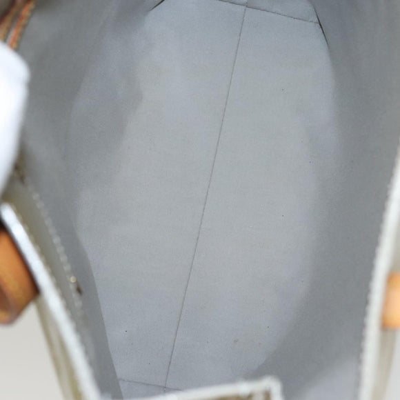 LOUIS VUITTON Monogram Vernis Reade MM Hand Bag Gris M91142 LV Auth 117778