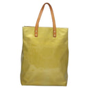 LOUIS VUITTON Monogram Vernis Reade MM Hand Bag Gris M91142 LV Auth 117778-2